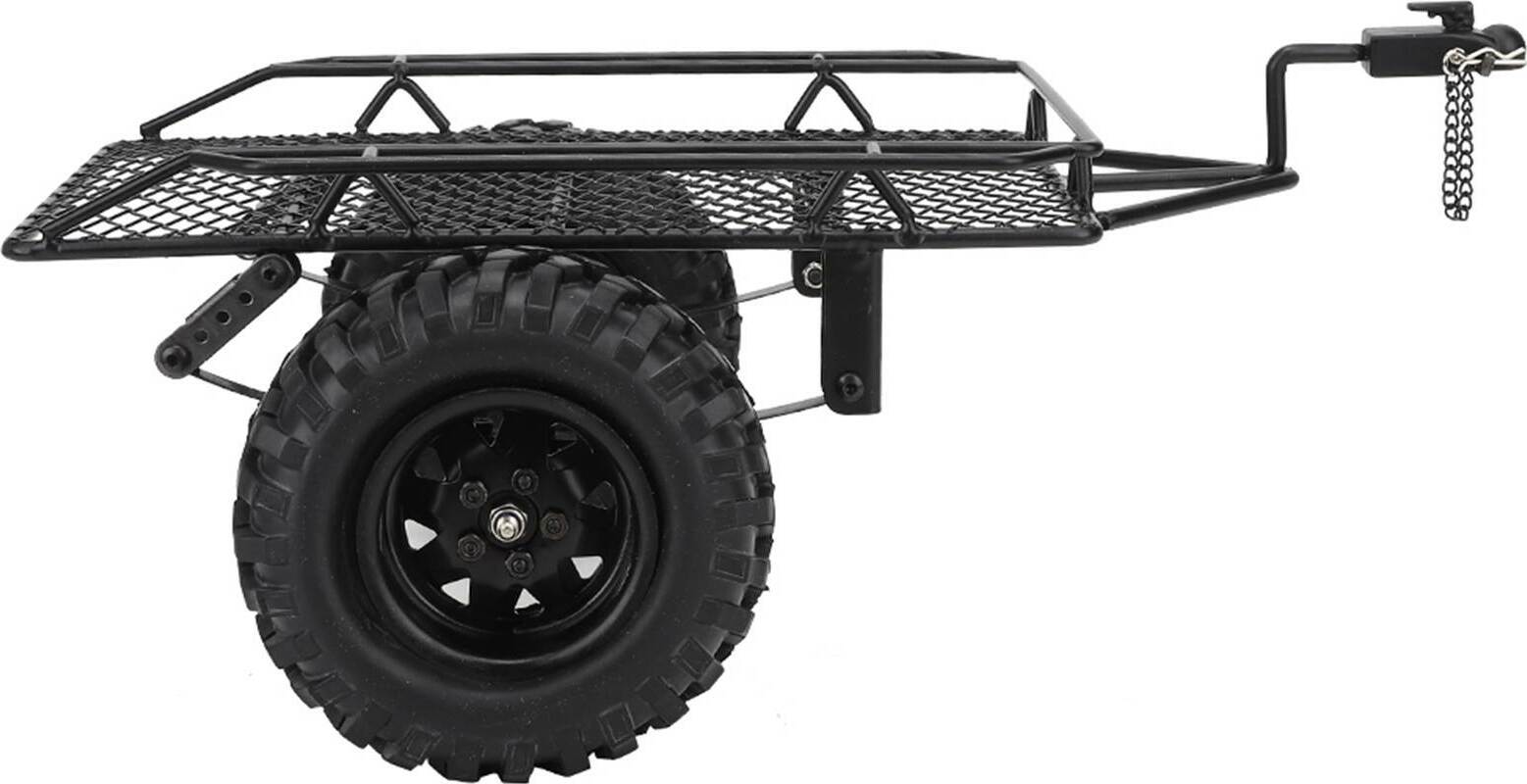 Cocosity RC Trailer,Metall RC Trailer,1/10 RC Car Trailer,Für TRX4 Trailer,RC Car Zubehör