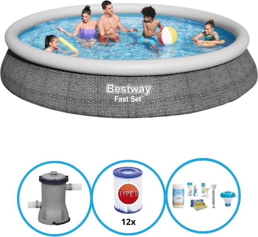 Rýchla súprava do bazéna Bestway - 457x84 cm - Súprava do bazéna
