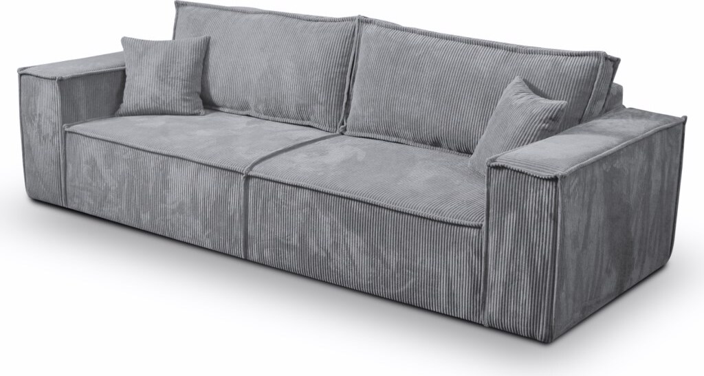 Intenso Meble Intenso Schlafsofa Sofa "Poso", Grau K. Poso 055 (Premium)