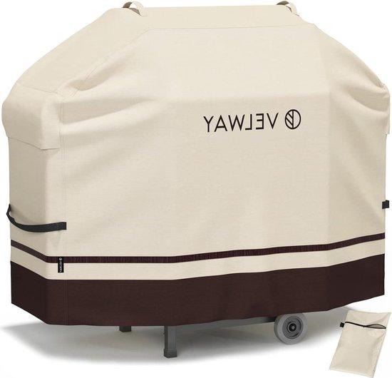 Famanu BBQ-Grillabdeckung Wetterfest - Schutz vor allen Witterungsbedingungen - 145 x 61 x 117 cm - Schwarz SHSHOP