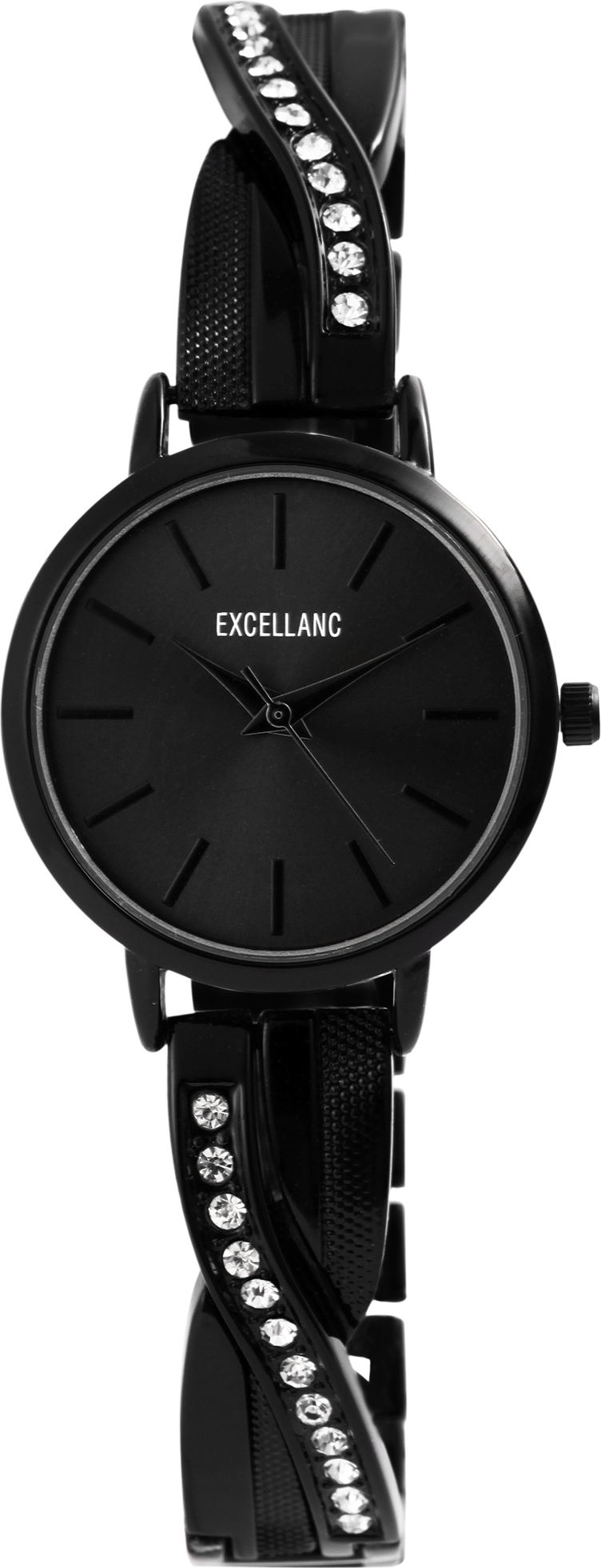Excellanc Damenuhr mit Metallarmband