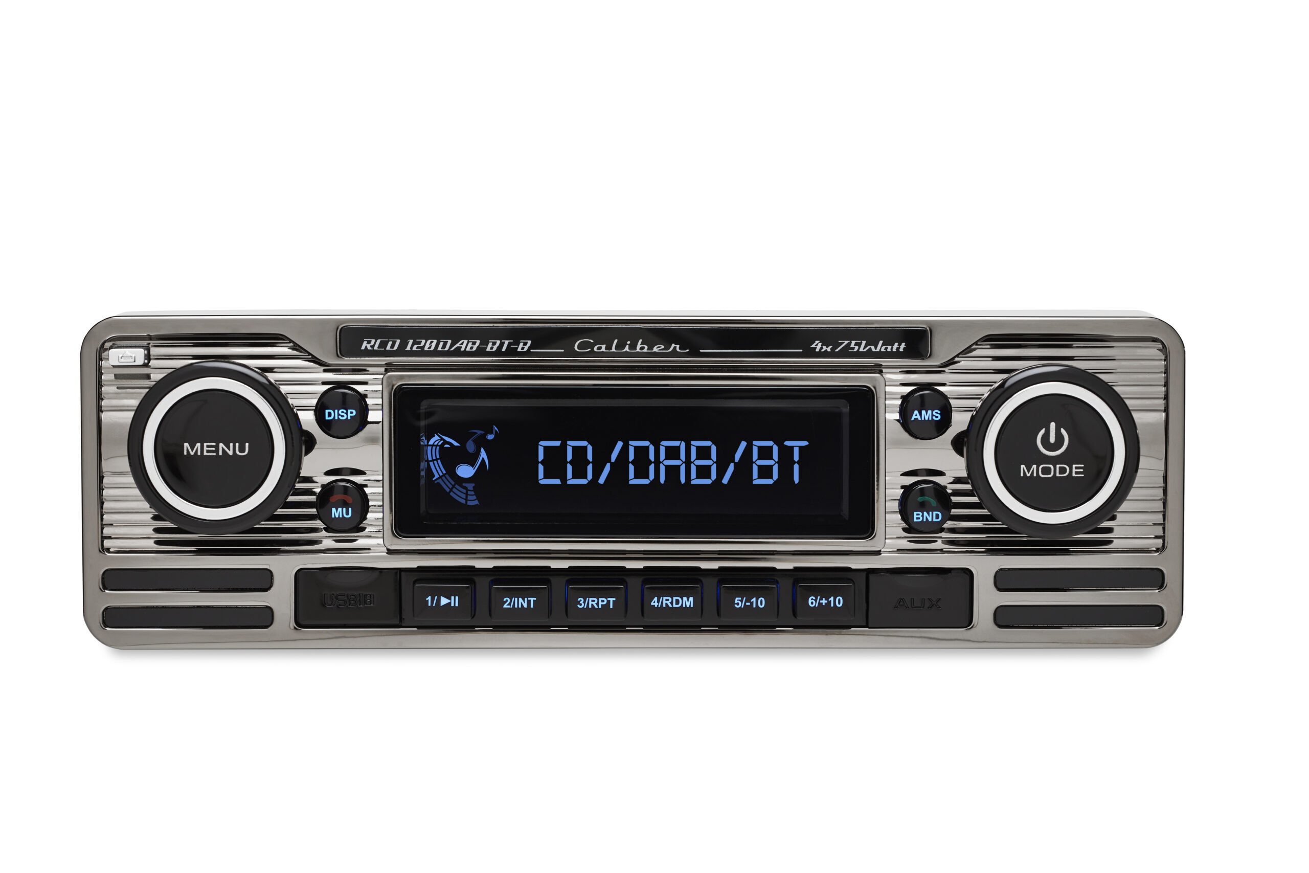 Autoradio mit eingebauten Lautsprechern - Bluetooth, USB, SD und AUX - DAB+  und FM Radio (RMD213DAB-BT)
