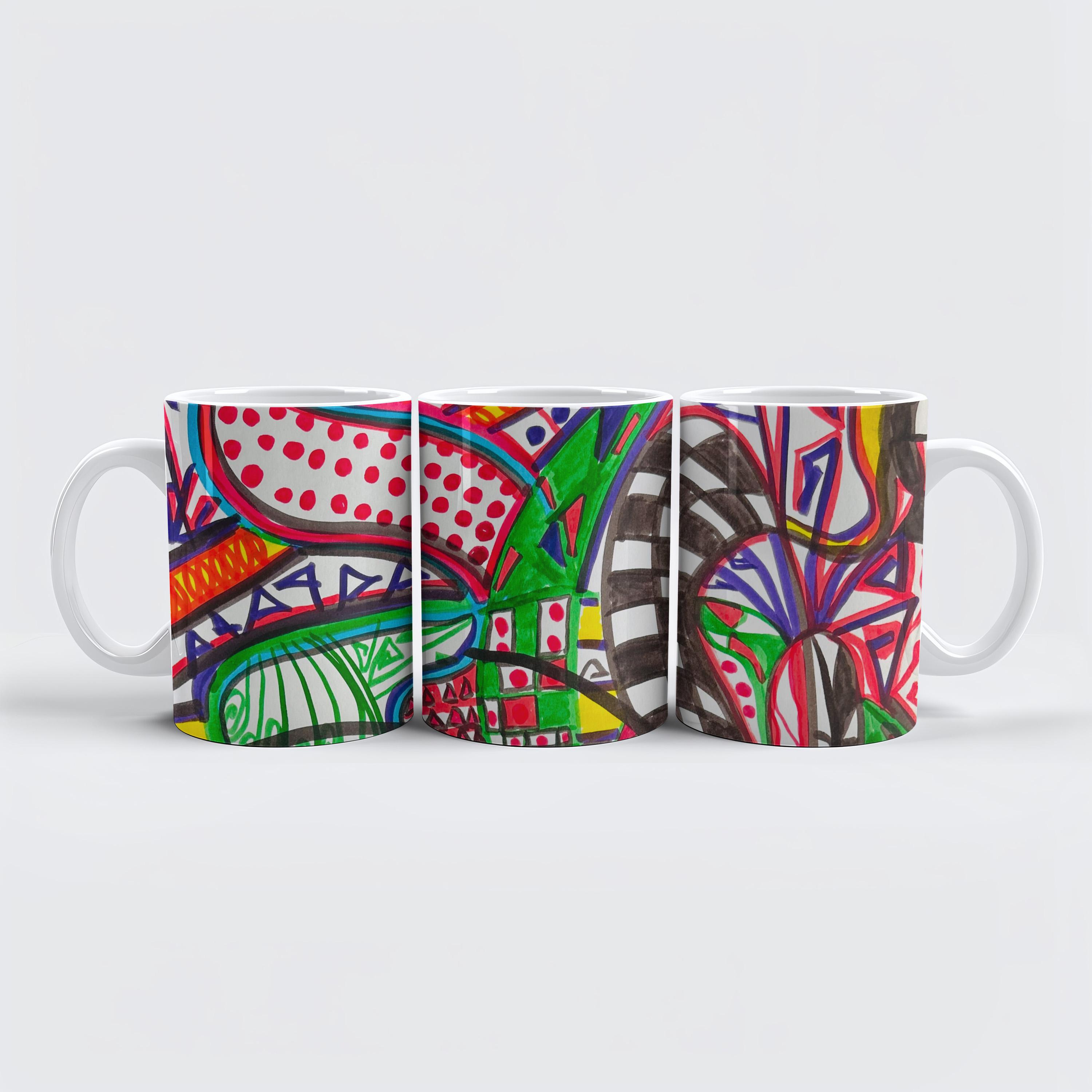 raxxa Premium-Tasse "Abstracción" 1-14518-17433-324