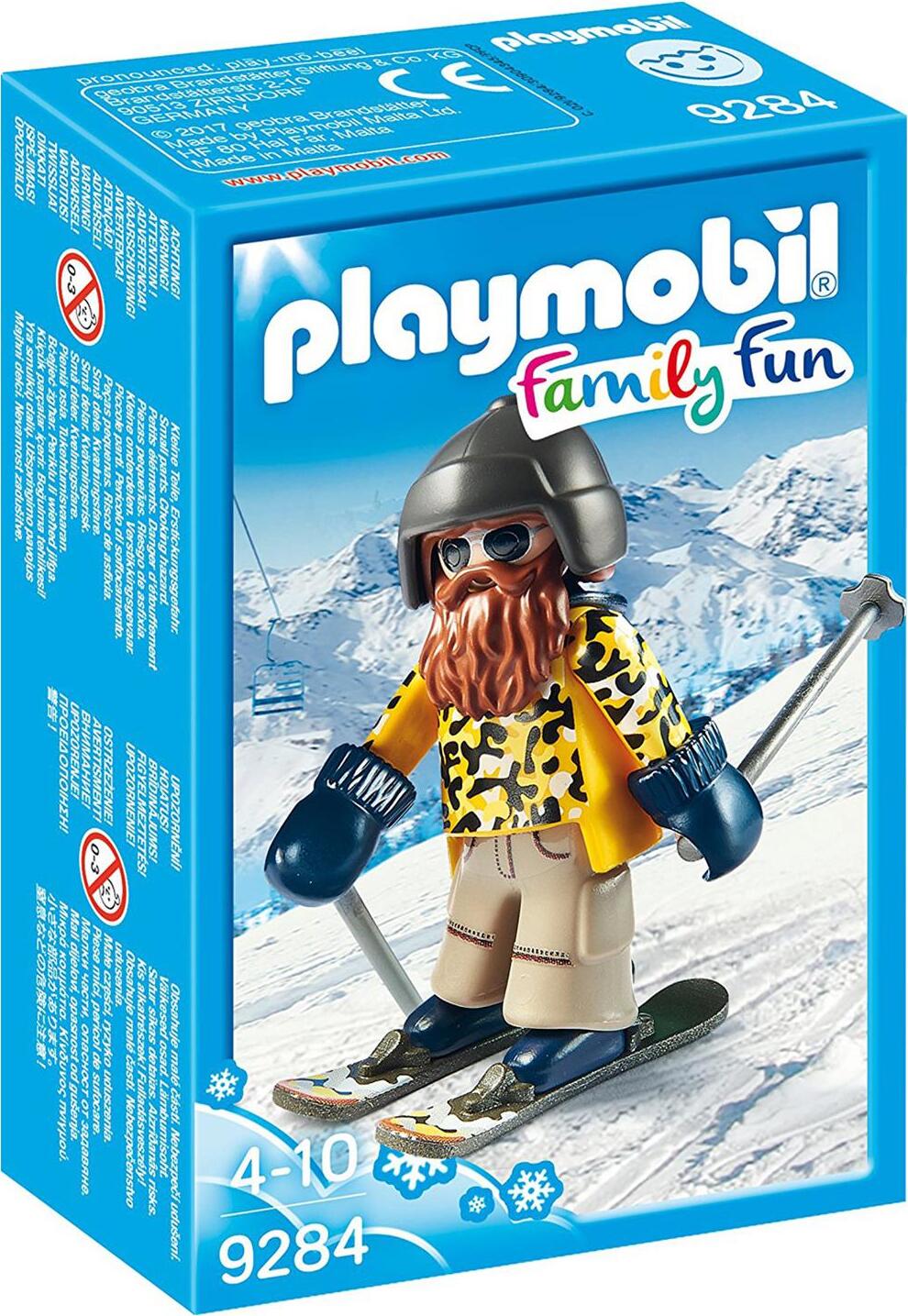 PLAYMOBIL Skifahrer mit Snowblades 9284