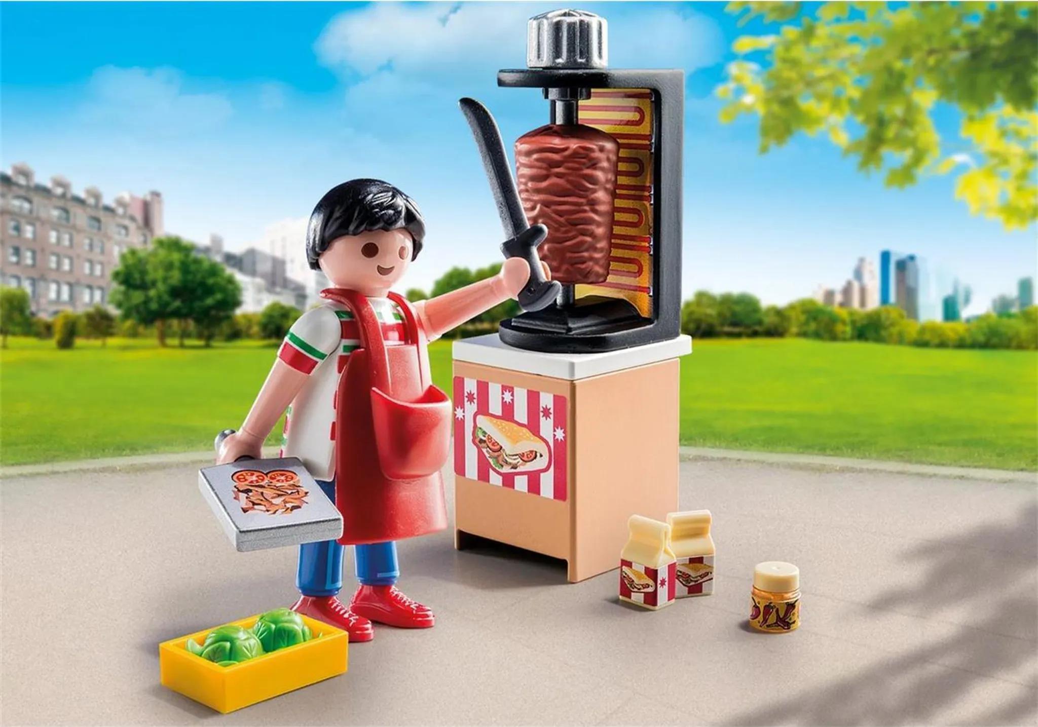 geobra Brandstätter Stiftung, & Co.KG PLAYMOBIL 9088 Kebap-Grill 8