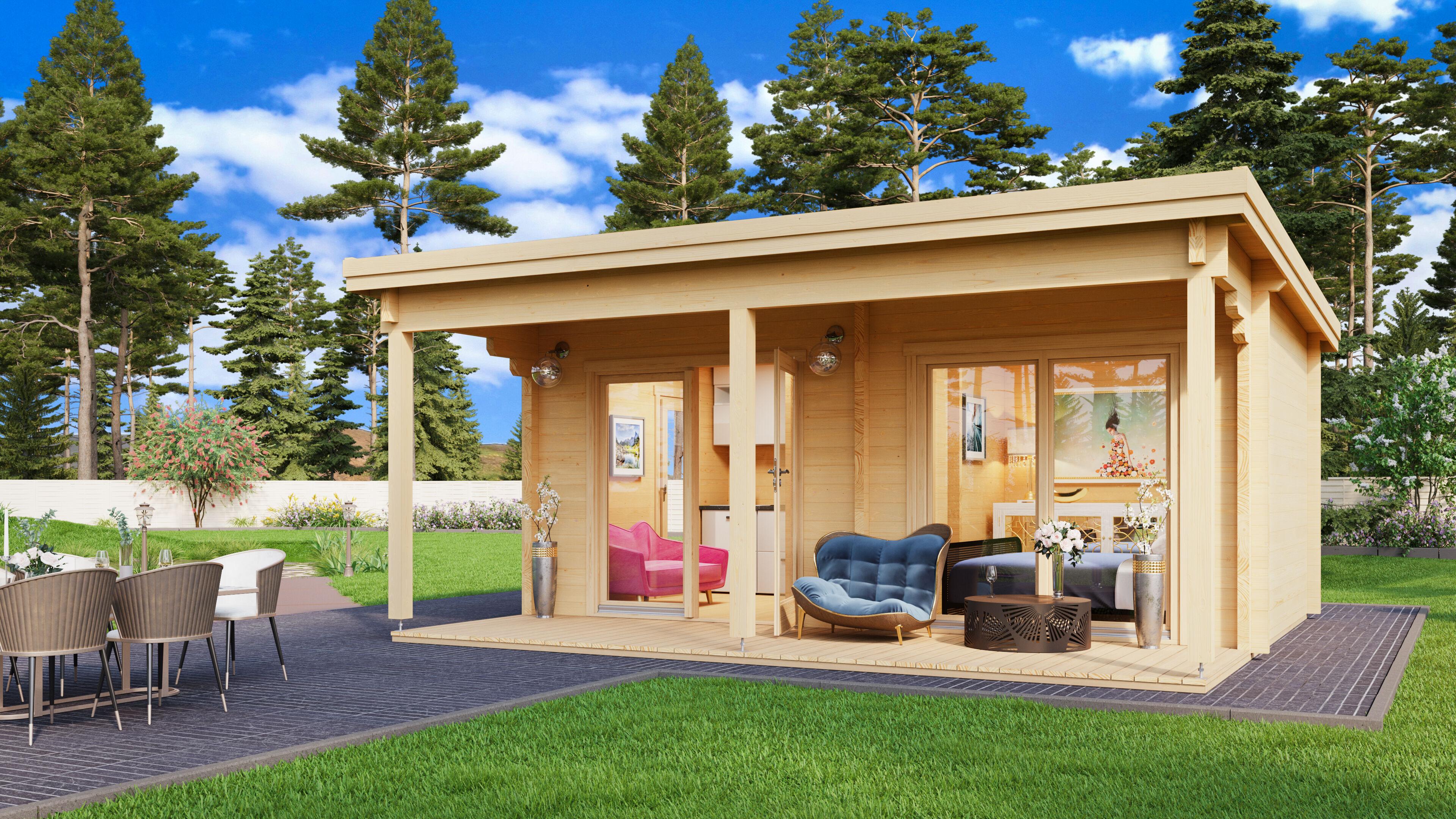 Fjordholz Ferien- und Freizeithaus Modell Pekka F1.11273