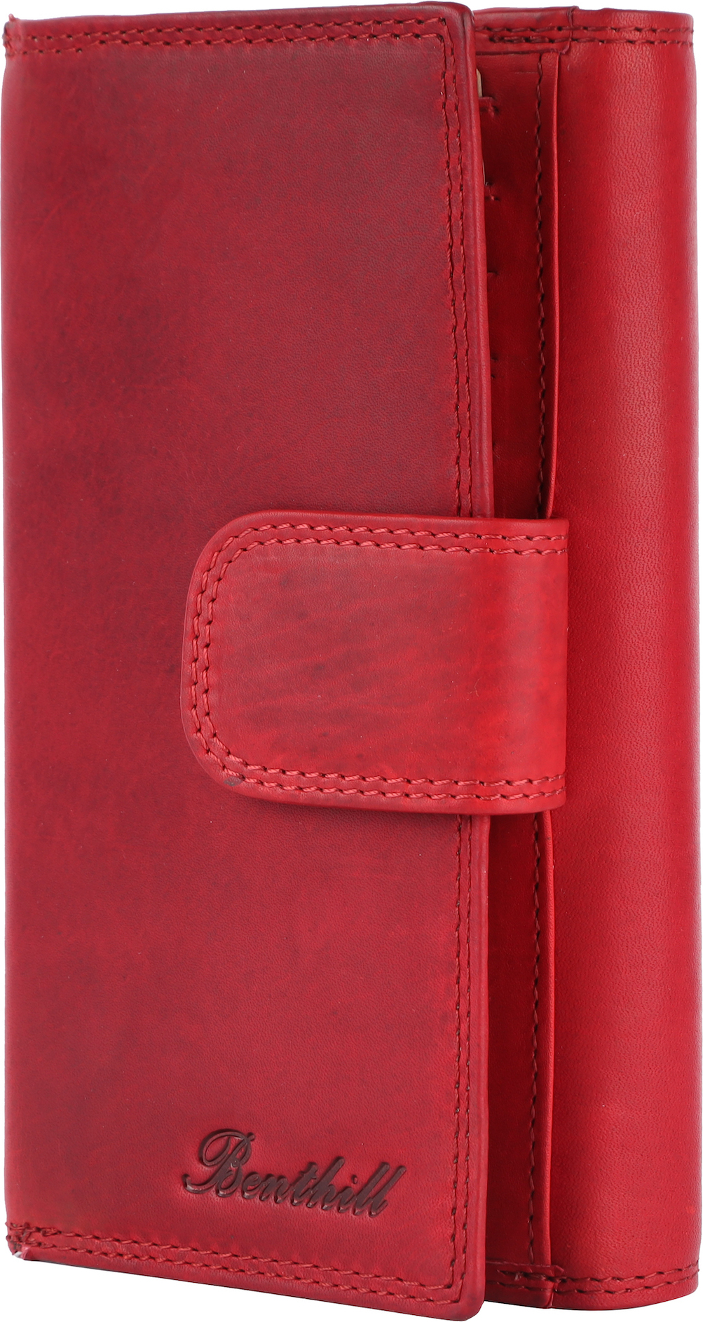 Benthill Damen Portemonnaie Leder XXL - Große Geldbörse mit RFID Schutz - Echtleder Vintage Damenbörse inkl. Geschenkbox 1426