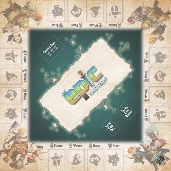 LexShop Tiny Epic Tactics - Game Mat
