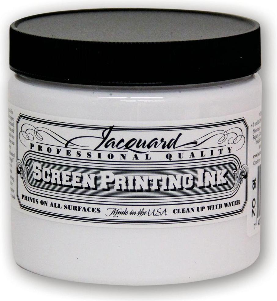 Jacquard Siebdruckfarbe 470 ml weiß - professionelle Hobbyfarbe JSI3118