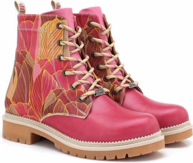 Damenschuhe Goby Stiefelette zum Schnüren WNJR159 37