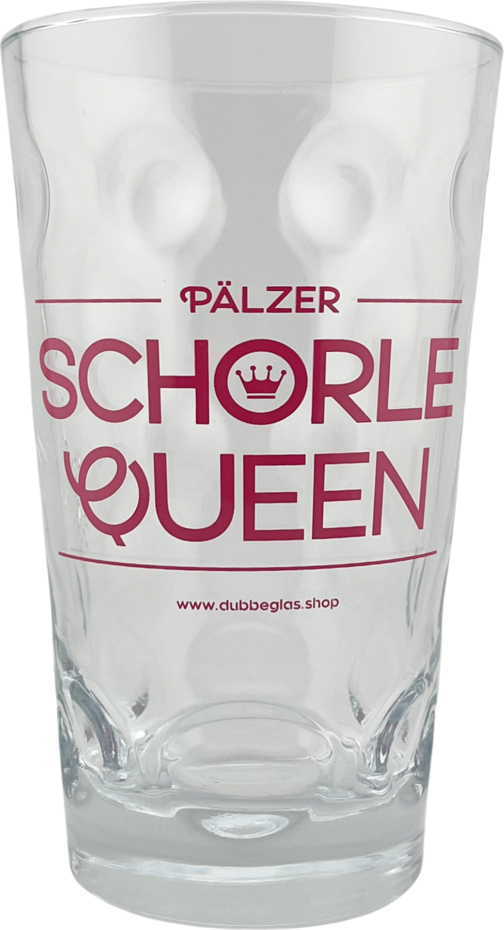 Böckling Glas Pälzer Schorle Queen Dubbeglas 0,5 L - Das Schorleglas für die Pfälzer Schorle Königin 272660150