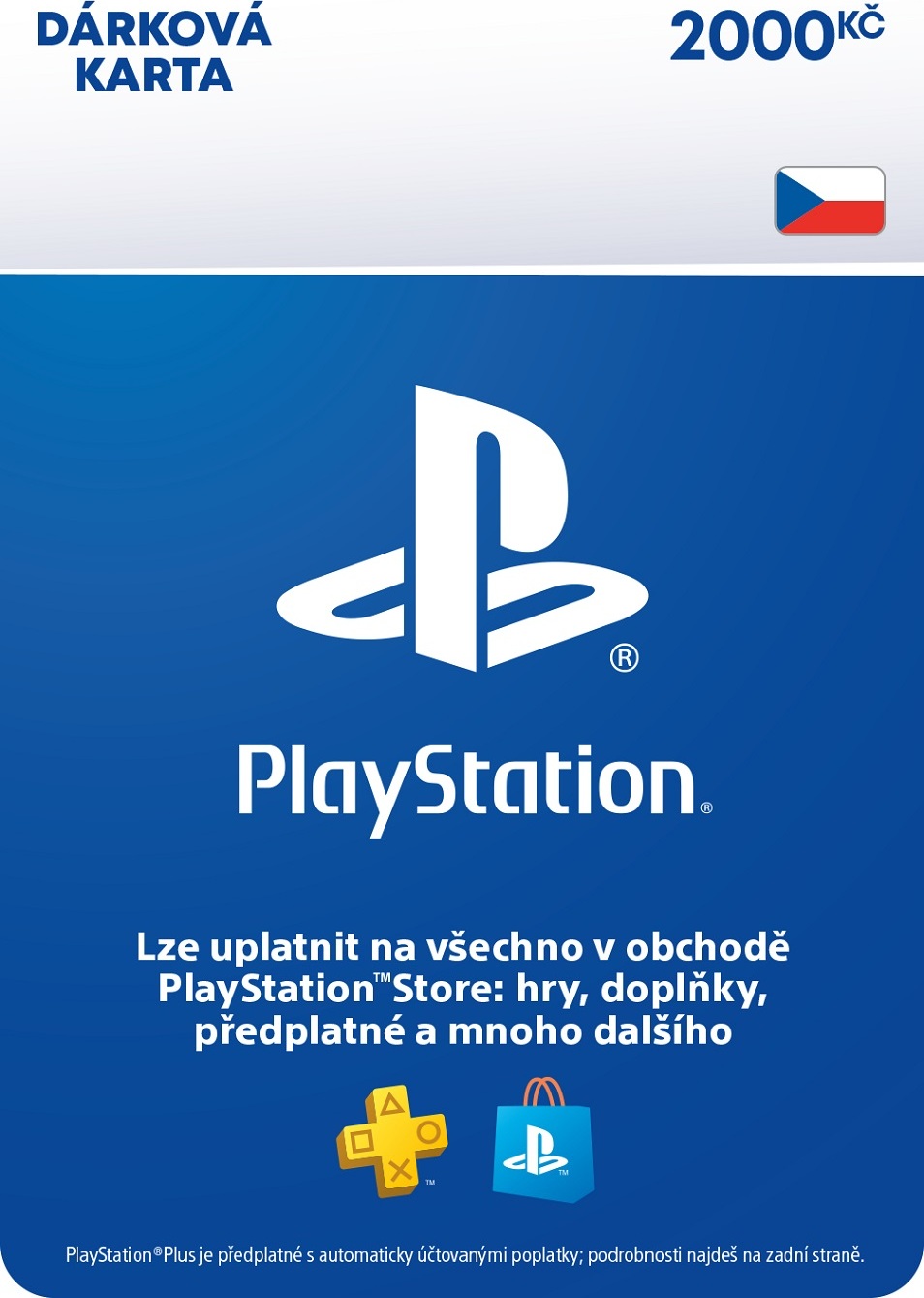 SONY ESD ESD CZ - Playstation Speichern Elektrizität. Brieftasche - 2000 CZK
