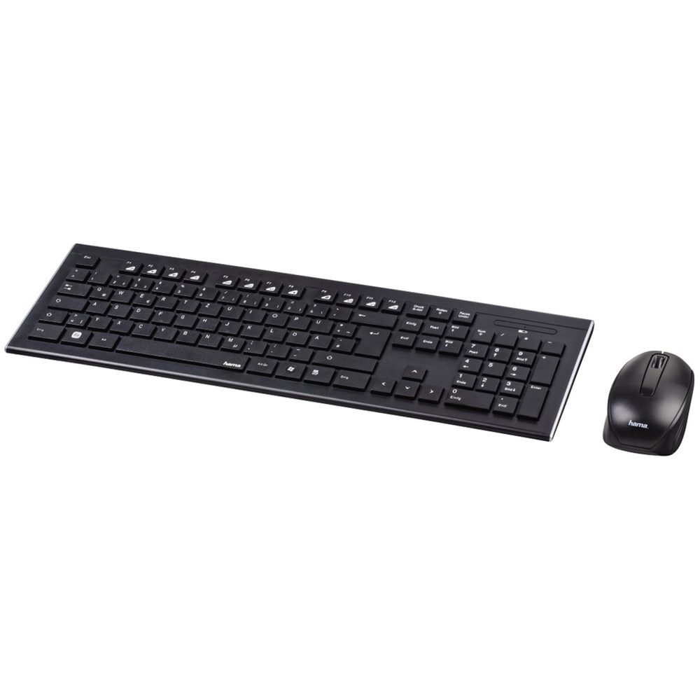 Hama Set Wireless Maus und Tastatur Cortino