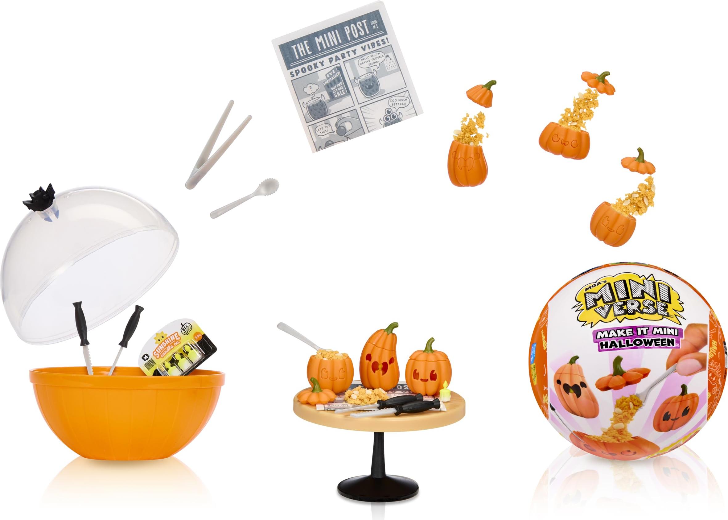 MGA's Miniverse Make It Mini Halloween 2025 - Mini-Sammlerstücke 547051-EUC