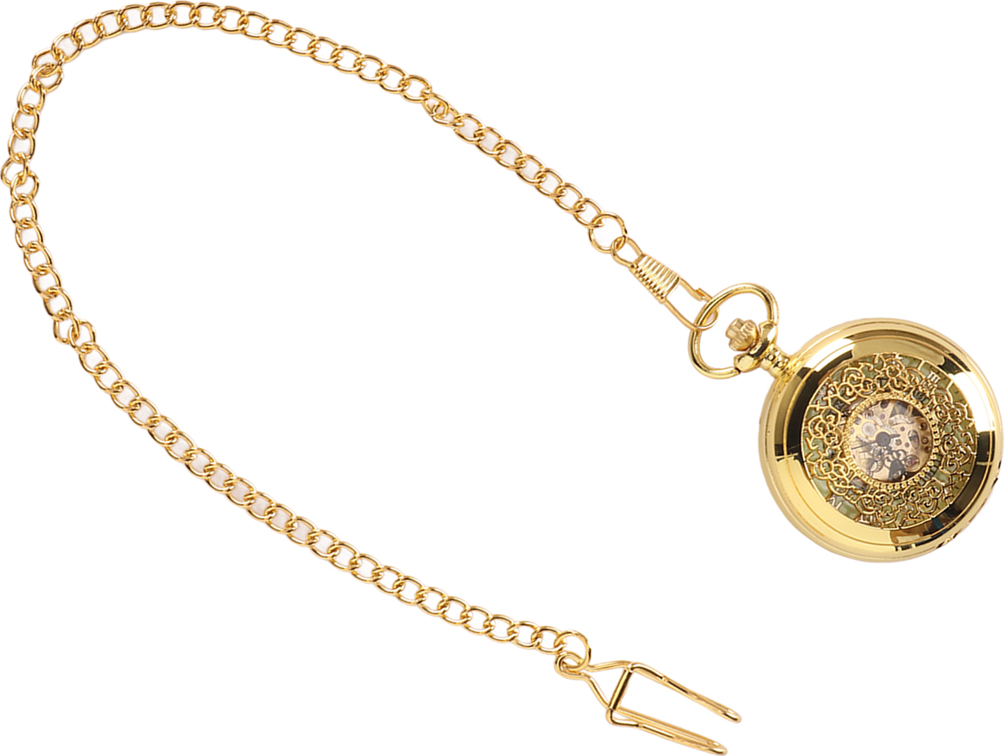 Cocosity Mechanische Taschenuhr,Mechanische Vintage-Taschenuhr,Taschenuhr mit Handaufzug,Skelett-Taschenuhr,Taschenuhr mit Leuchtmasse,Steampunk-Taschenuhr mit Aufzug