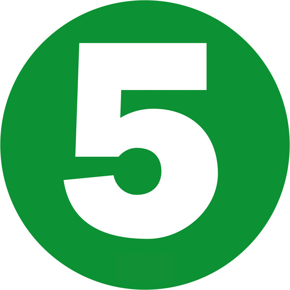 Aufkleber Lampa Klassifizierung Euro - 5 98439