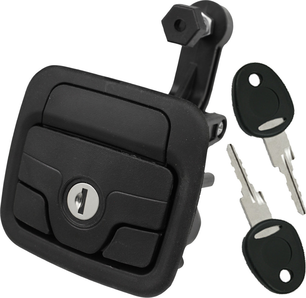 FAP Druckspannschloss Klappenschloss Türschloss Tür Wohnwagen Wohnmobil schwarz AT-12167