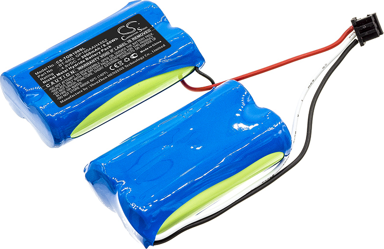 TECHTEK Akku Kompatibel mit [Topcon] LS-B100, LS-B100 Machine Control Laser, LS-B110, LS-B110 Machine Control Laser, LS-B110W Ersetzt BT-68Q, für GP