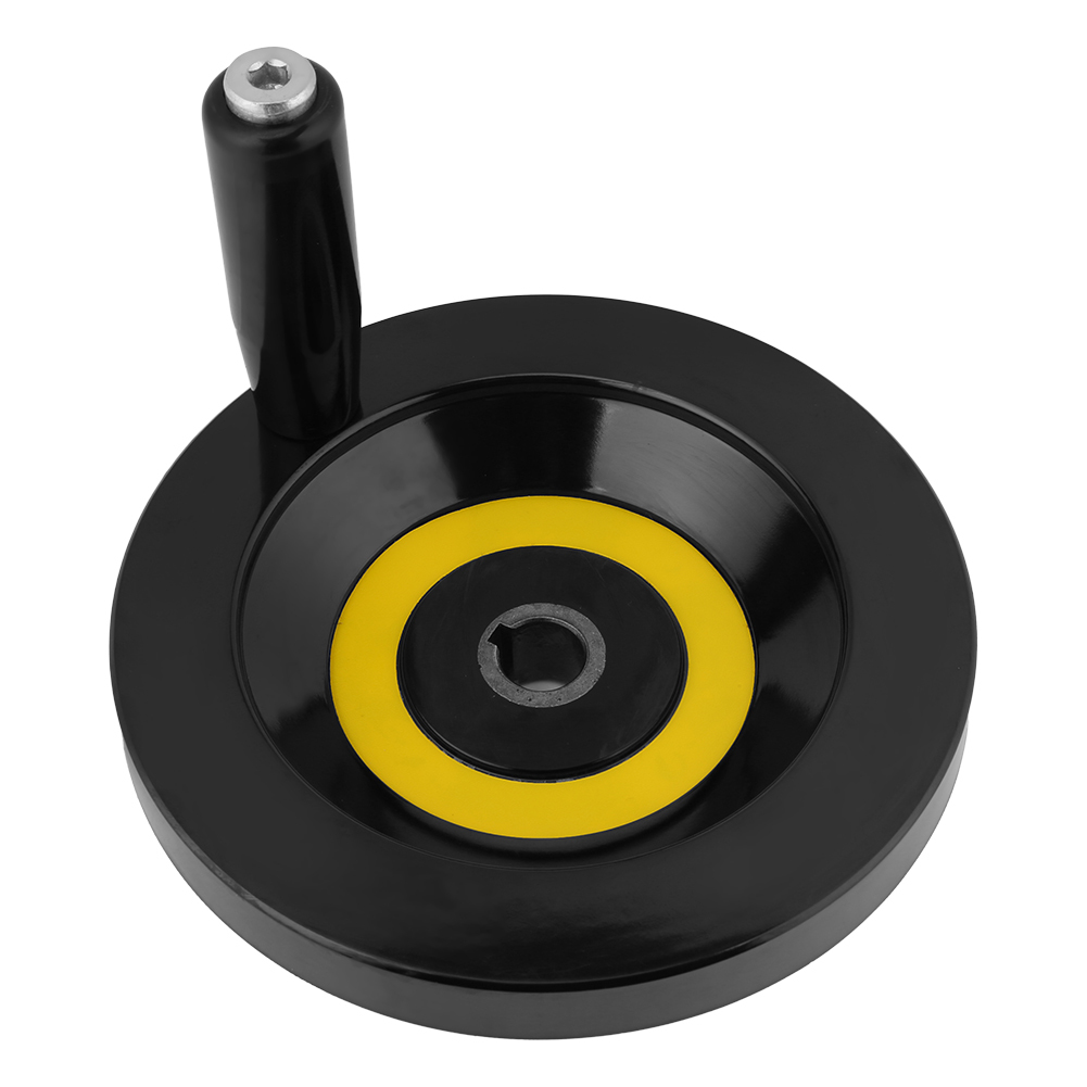 Cocosity Drehgriff-Handrad, Drehfräs-Handrad, Fräsgriff-Handrad, Riffel-Handrad, Kunststoff-Drehhandrad