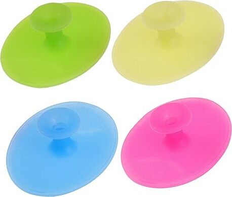 Frcolor 8st Gesichtsmassagebürste Peeling-rückenwäscher Gesichtsreinigungsschwämme -hautwäscher Gesichtsbürste Modelliermaske Wiederaufladbares Elektrisches