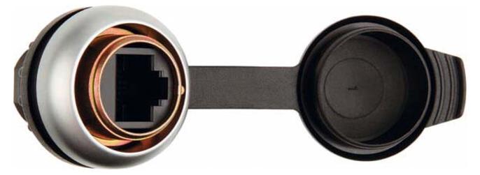 Murrelektronik Murr Elektronik MSDD Einbaudose RJ45 Bu/Bu 4000-73000-0010000