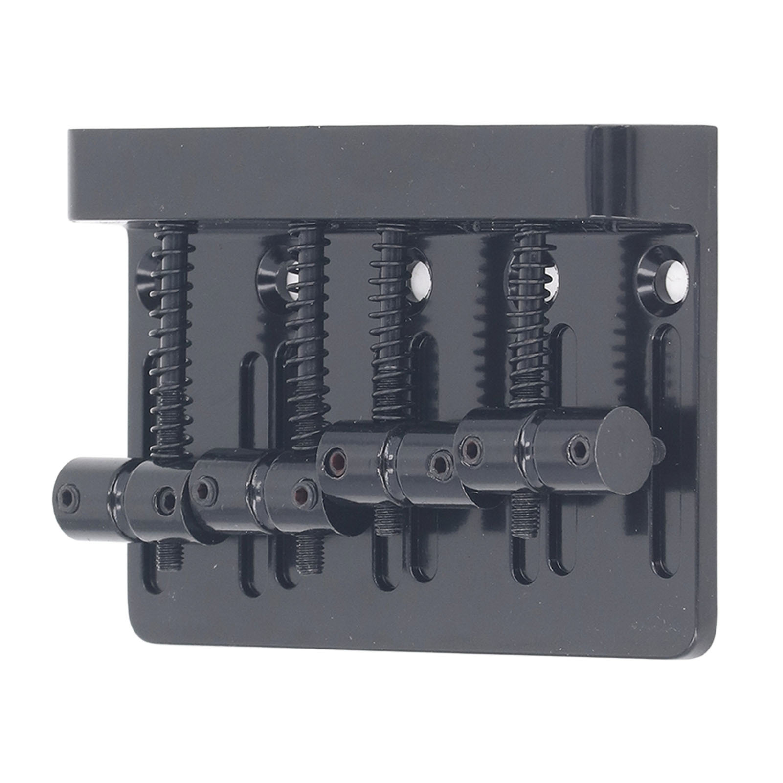 Cocosity E-Bass-Steg,4-Saiten-Elektrobass-Steg,E-Bass-Steg-Tailpiece,4-Saiten-Bass-Steg,Bass-Steg,Bass-Steg-Sattel