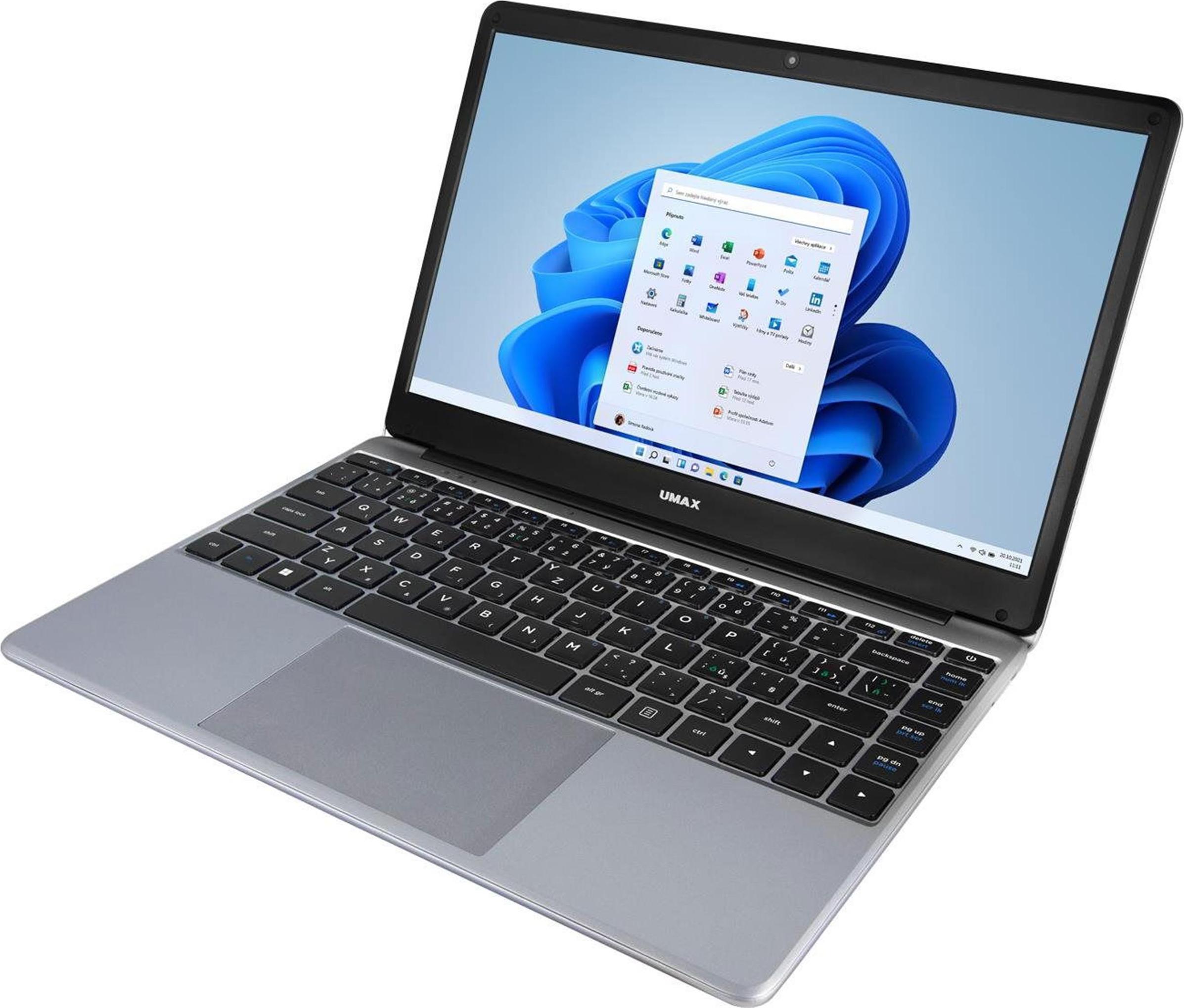Umax VisionBook 14WRX sivá