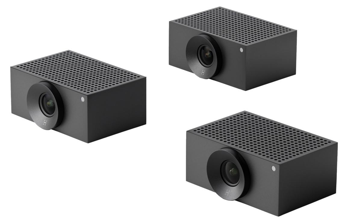 Jabra YOU'RE ON Jabra Cam Crew Konferenzkamera Full HD 3 Kameras KI-Sprechererkennung für große Meetingräume 9000-102
