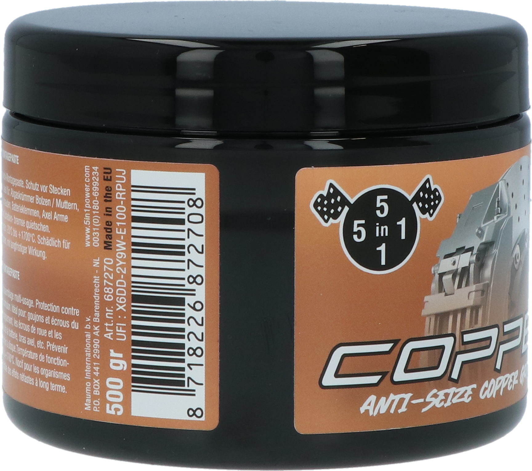 5 in 1 5in1 Anti-Seize Kupferpaste 500gr