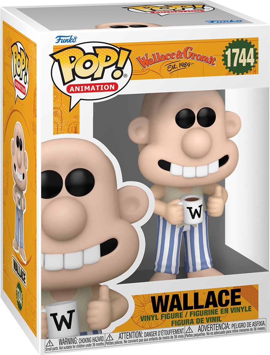 Wallace & Gromit - Wallace 1744 - Funko Pop! Vinyl Figur 122
