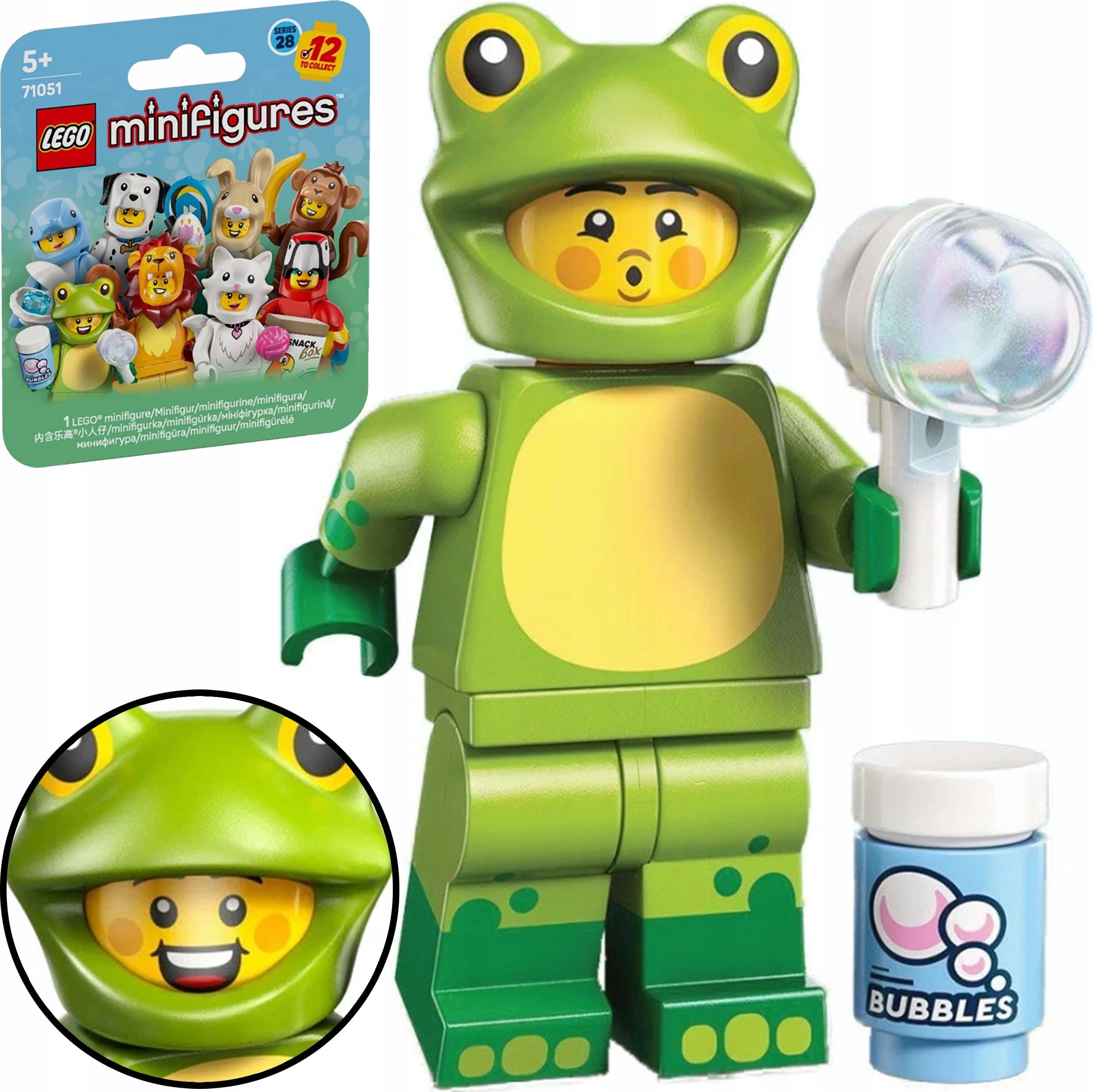 71051 – LEGO Minifigures – Serie 28 – Tiere – FROSCHKOSTÜM