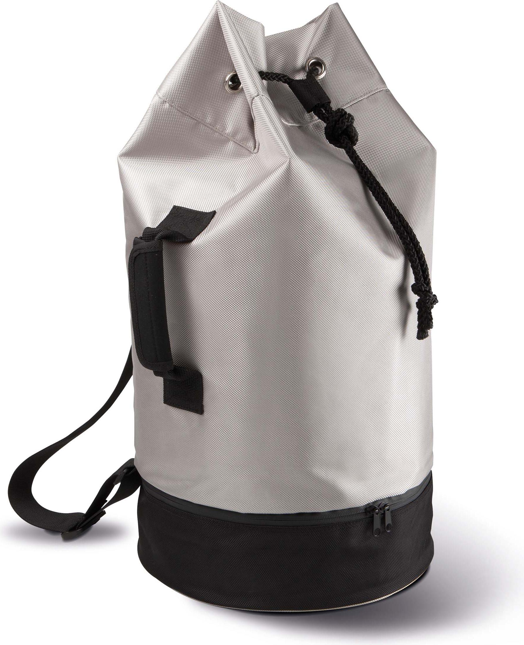 Borsa Impermeabile Nomad 40L – Dry Bag Da Marinaio Per Canoa, Campeggio E Escursionismo, Nera A Tracolla