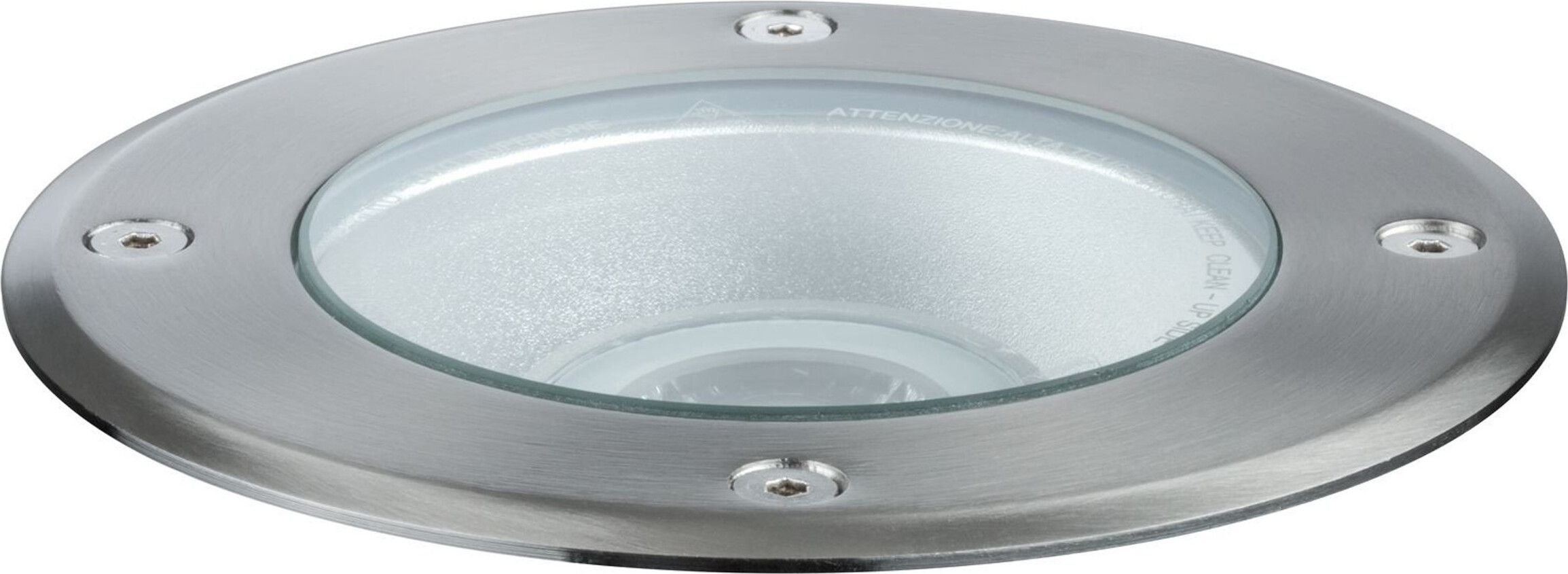 Paulmann 939.12, Bodenbeleuchtung für den Außenbereich, Silber, Metall, IP67, Fassade, Garten, III 93912