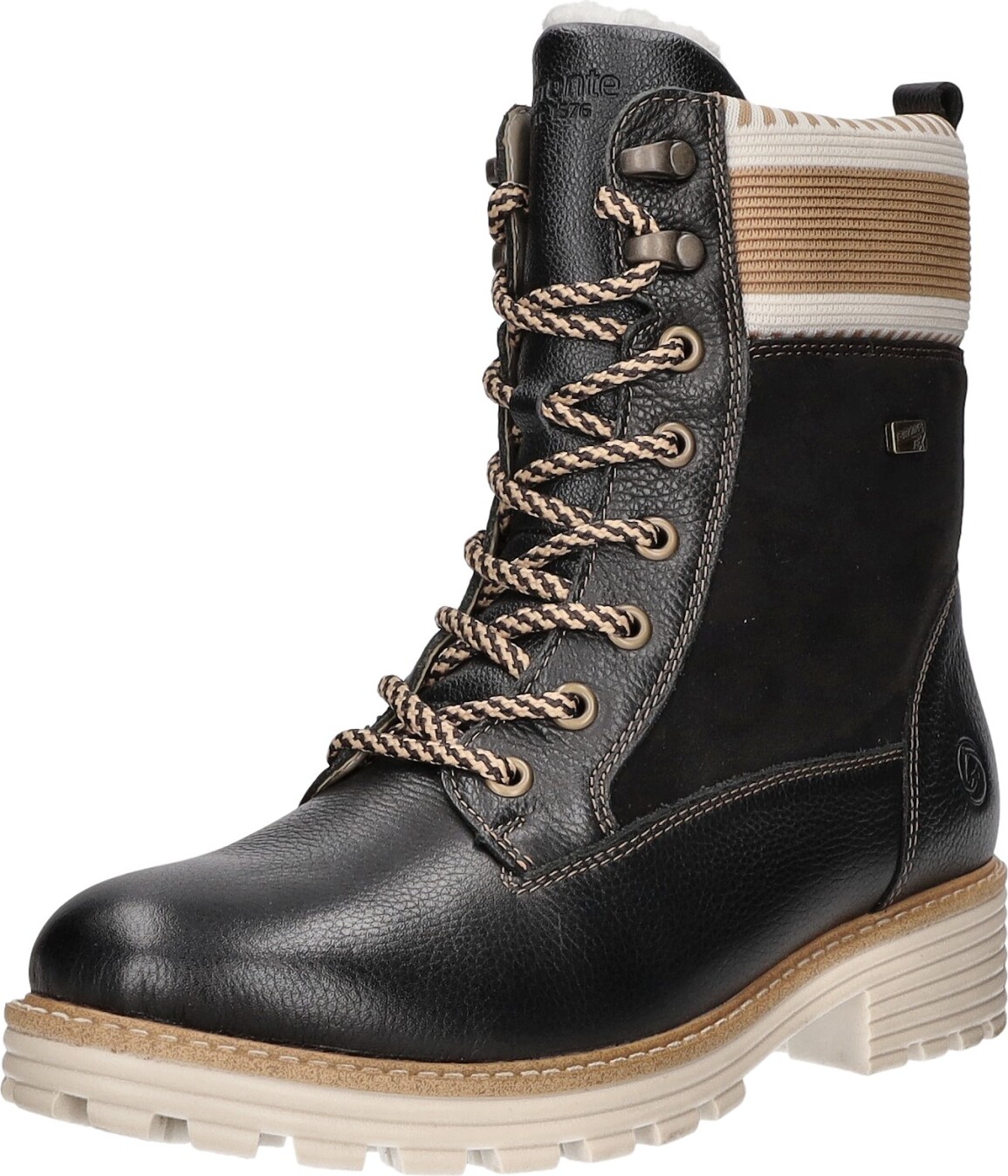 Remonte Stiefel Moderne Winterschuhe Winterstiefeletten Schwarz