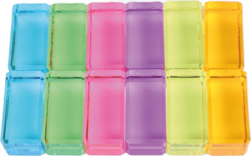 Bauspiel Lichtbauquader Pastell 12 Teile