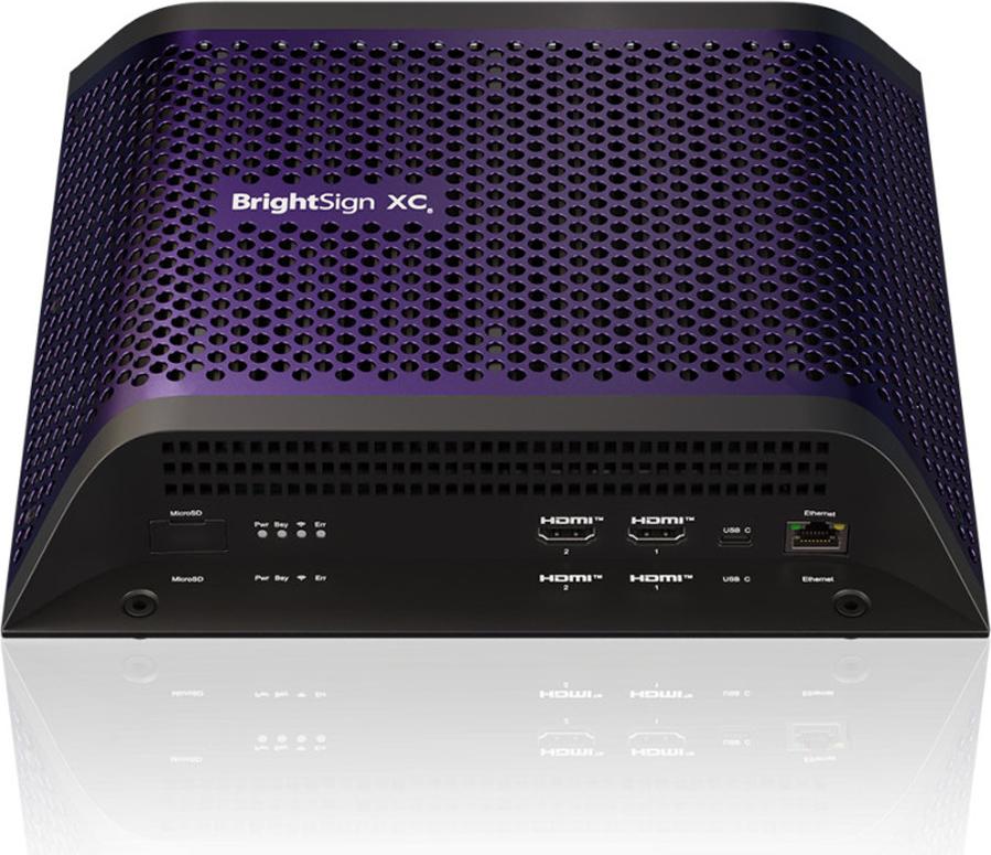 BrightSign Expert multi-headed 8k player with dual output elite HTML multiple HTML outputs XC2055