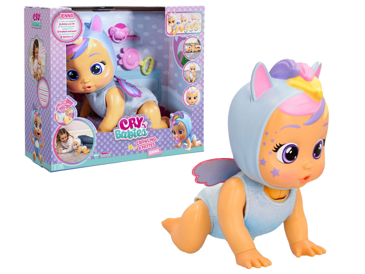 IMC Toys Cry Babies Crawling Jenna 911345