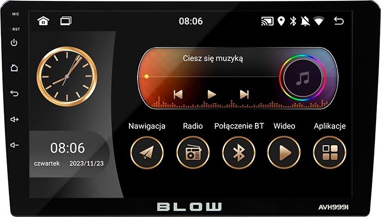 Radio blow avh-9991 1din 9