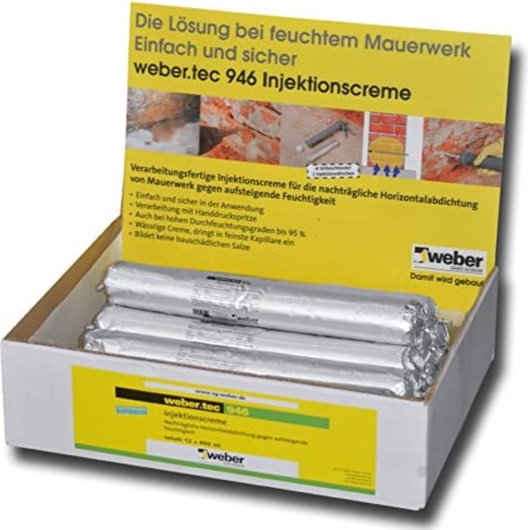 Saint Gobain weber.tec 946 Silanbasierte Injektionscreme, 600ml 270111