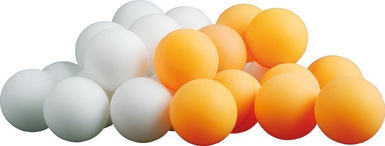 6 x Sunflex Tischtennisbälle 3 Sterne Plastikball G40 Set Tischtennis Ball 