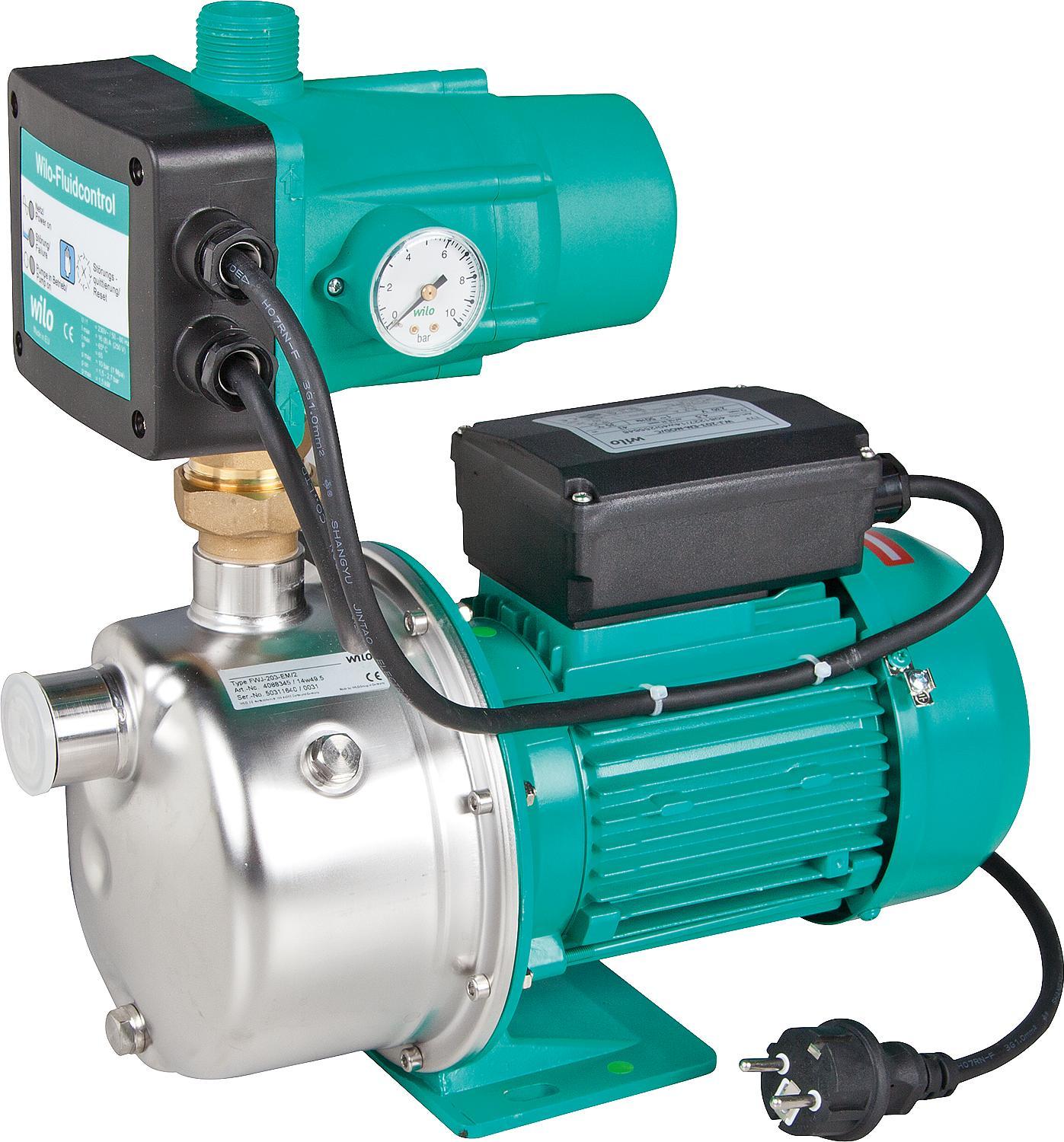 WILO-JET FWJ-203-EM/3 Motornennleistung 0,75 kW 90 162 70