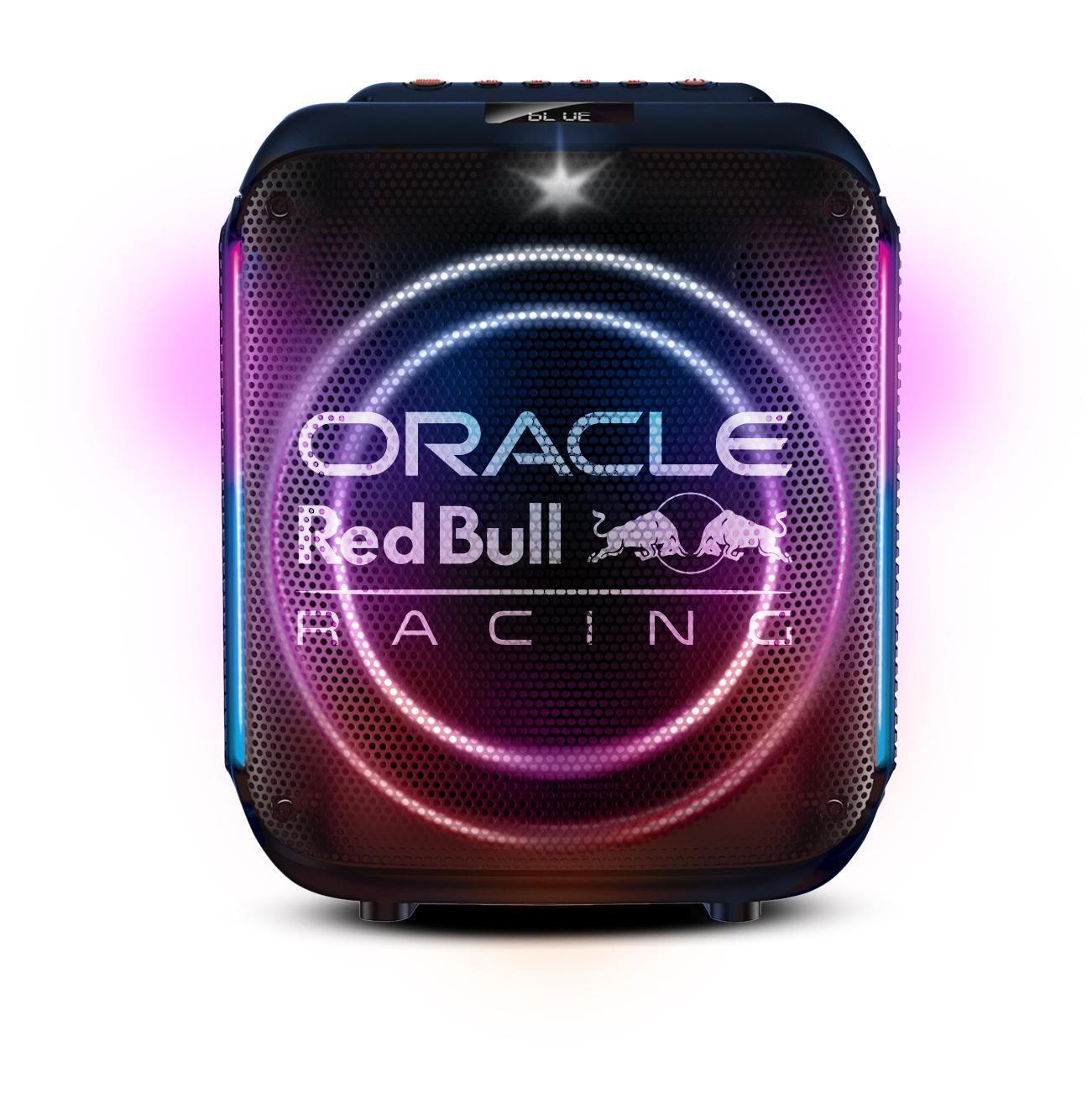 Red Bull Racing Party-Lautsprecher CUBE RB-SK240, 80 Watt, Bluetooth-Speaker 40W RMS