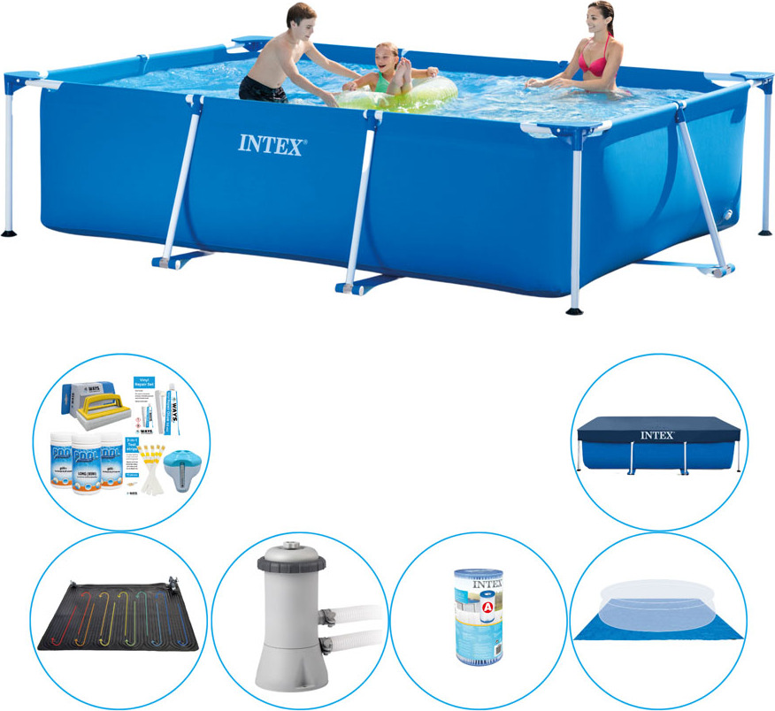 Bazén Intex Frame Pool Deluxe Swimming Pool Angebot - 300 x 200 x 75 cm