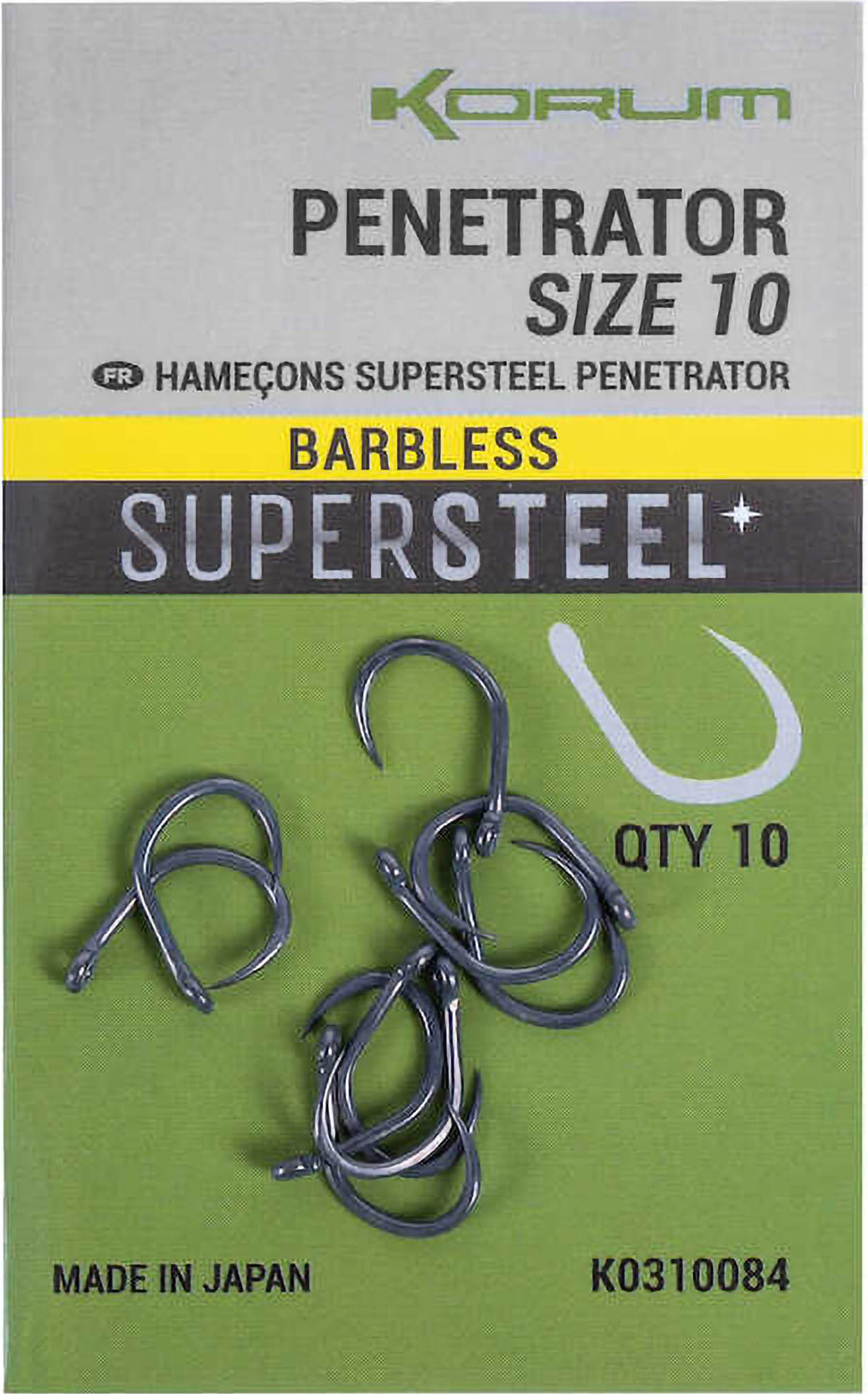 Korum Penetrator Barbed size 8 K0310083