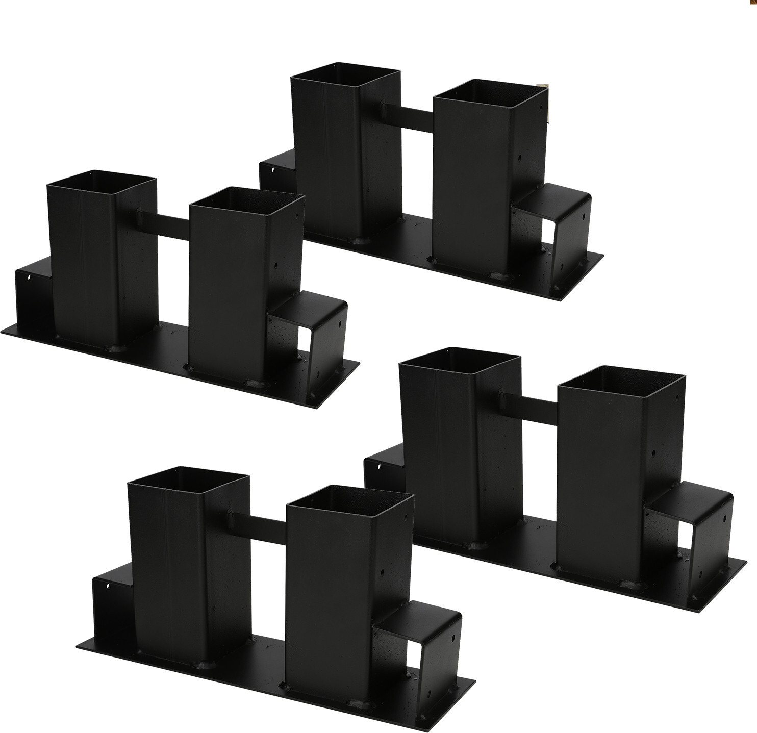 Clanmacy Holzstapelhilfe Stabile Brennholz Stapelhilfe Stapelhilfe Kaminholz Holzstapelhalter Holz RL-HG6654-4-GD