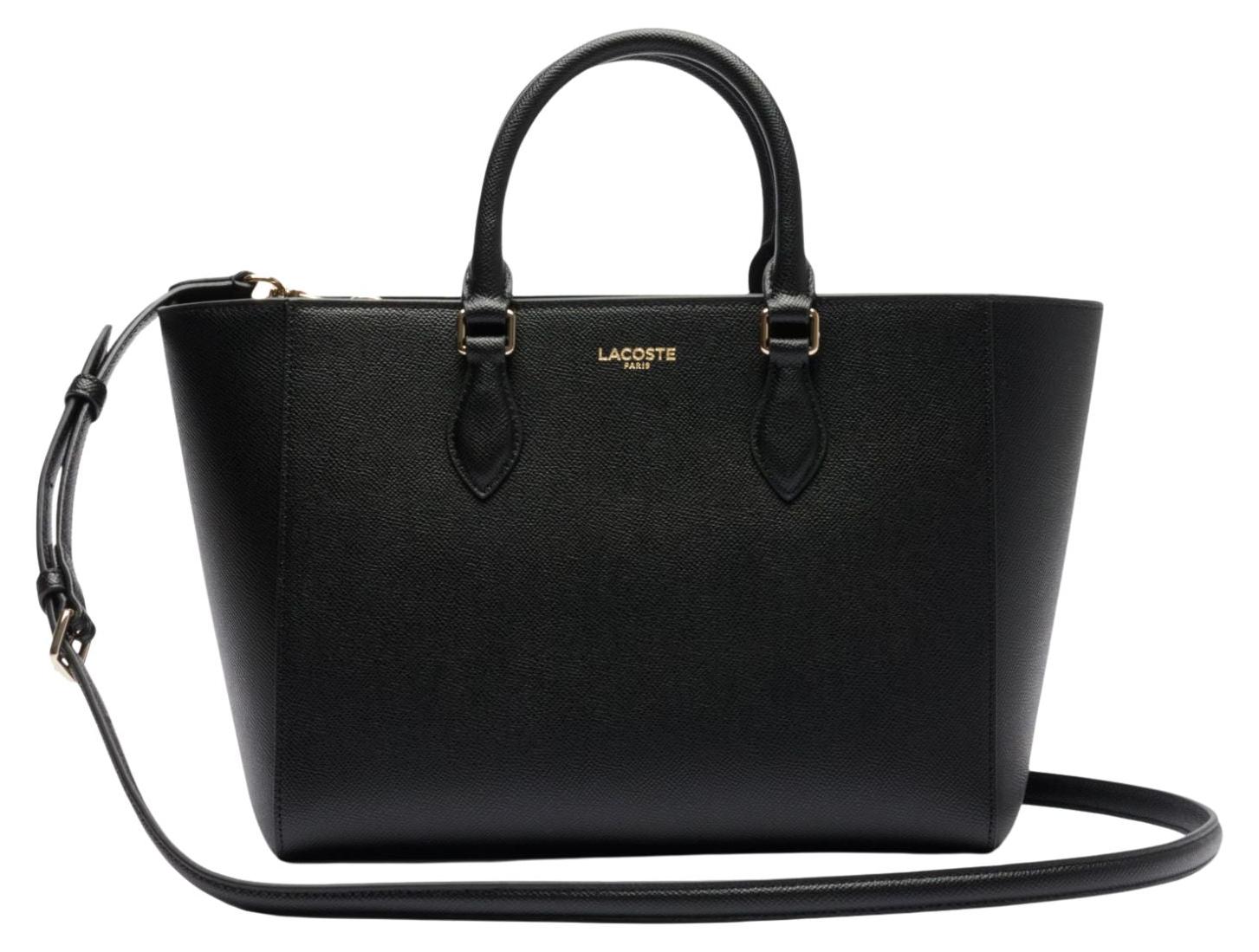 LACOSTE CHAMPS ELYSEES MEDIUM TOTE Schwarz NF5102PH-000