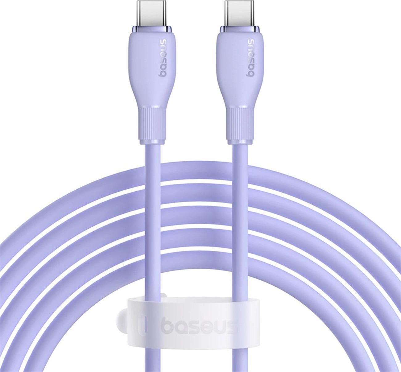 Baseus Pudding USB-C Kabel 100W Lila 2m