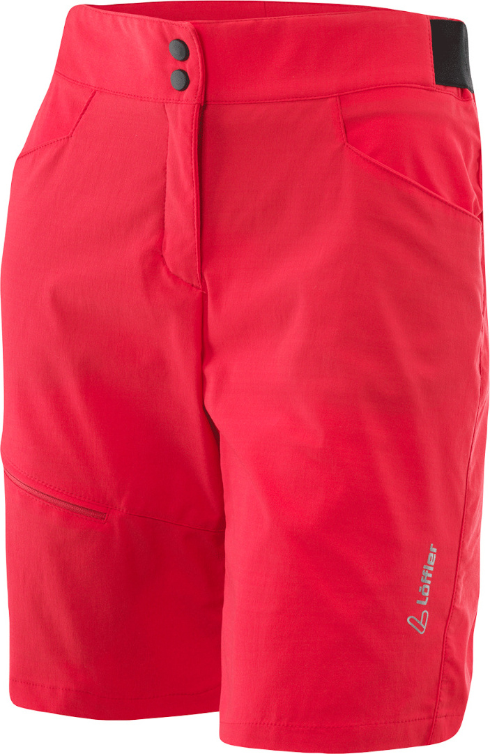 Löffler Radhose W Radhose Comfort - E CSL für Damen-Rot 2483-4420