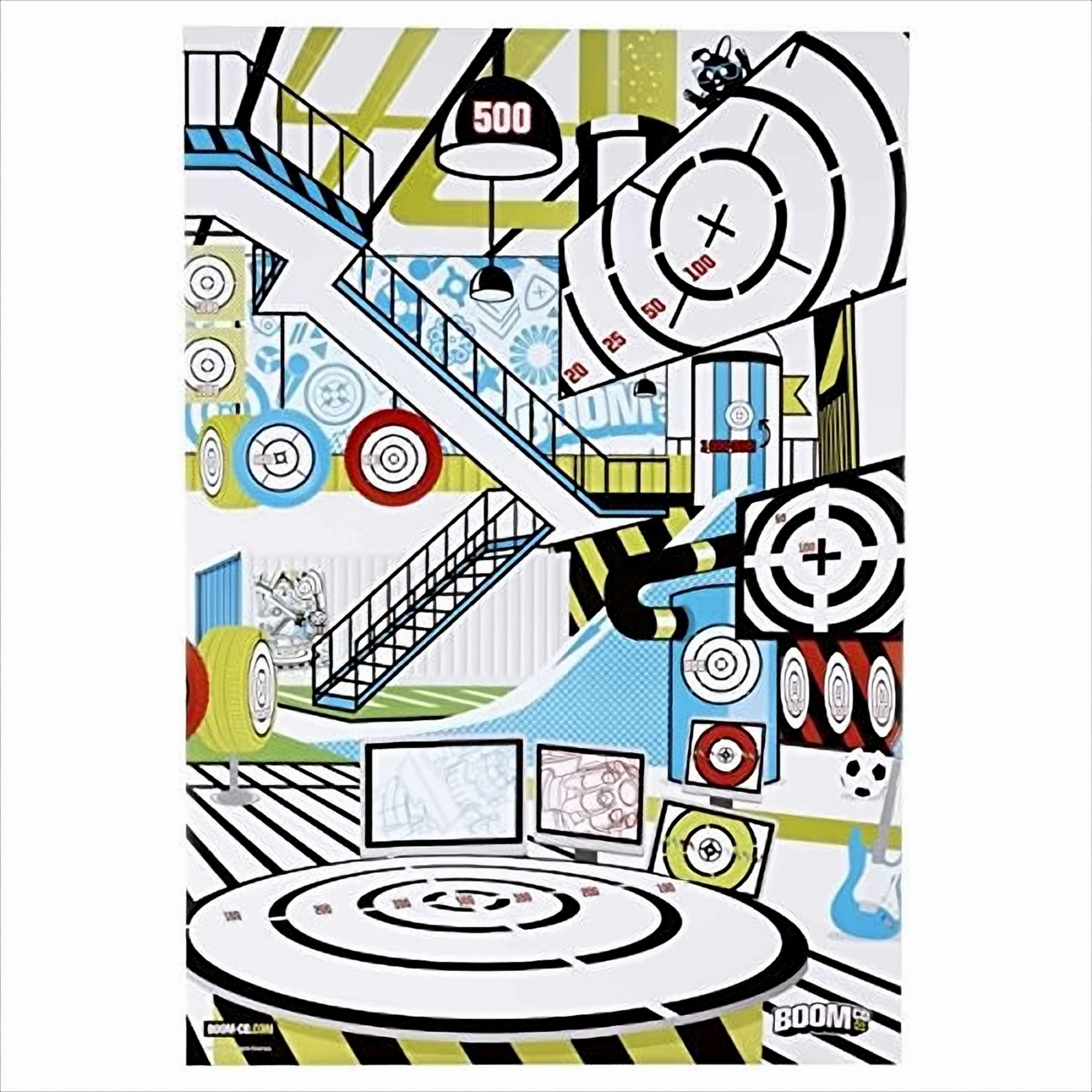 Mattel BoomCo Deluxe Battle Targerts Rapid Madn BBR49