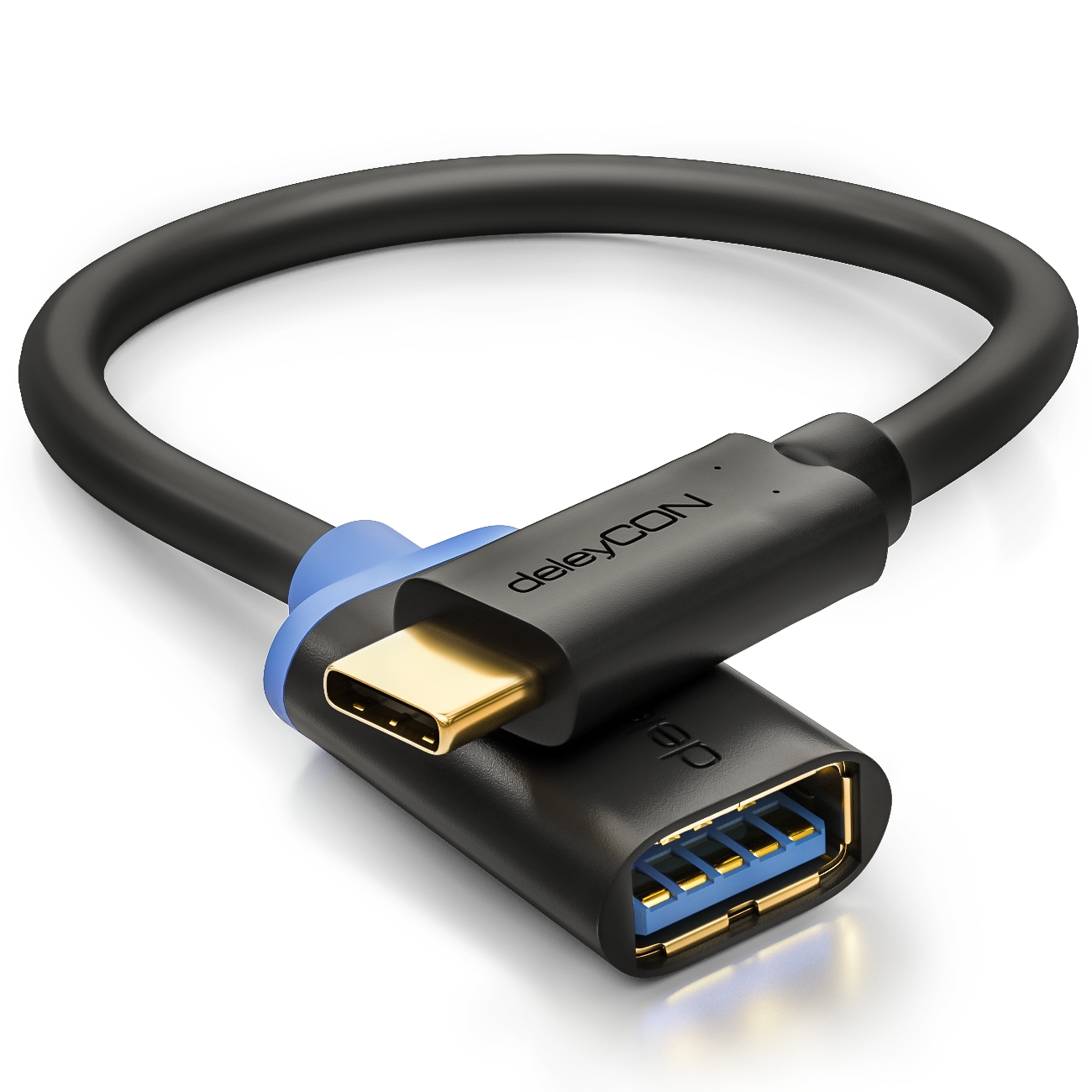 Basics USB 2.0-Verlängerungskabel A-Stecker auf A-Buchse 1 m 10er-Pack